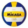 PELOTA PARA VÓLEY TALLA #5 MV210 FIVB CUERO TRATADO MIKASA