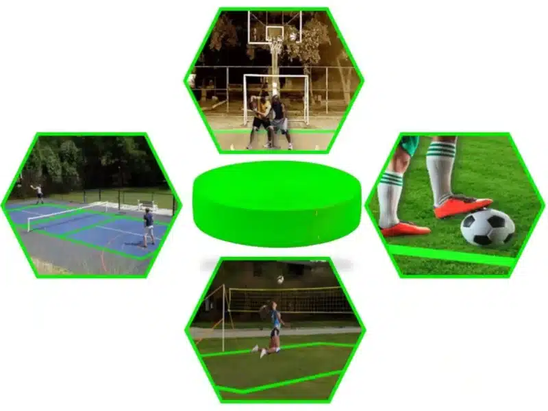 CINTA DE MARCACIÓN PARA CAMPOS DEPORTIVOS ROLLO 50M - Imagen 4