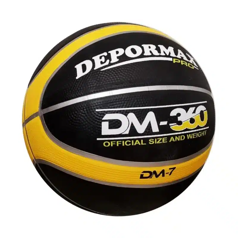 PELOTA PARA BÁSQUET TALLA #7 GOMA CELULAR DM- 360 DEPORMAX - Imagen 2