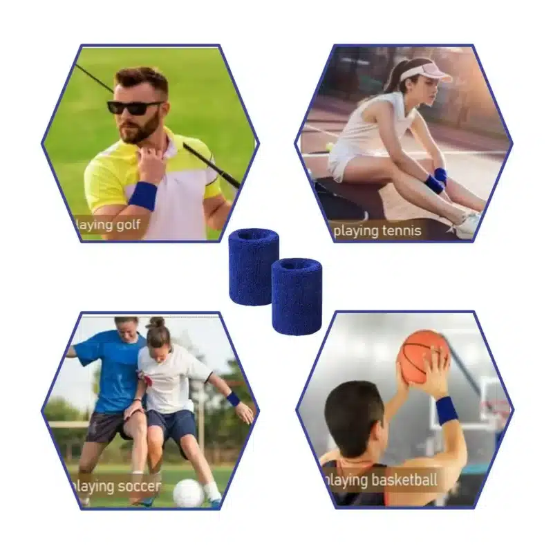 MUÑEQUERA DEPORTIVA DE FELPA - Imagen 12