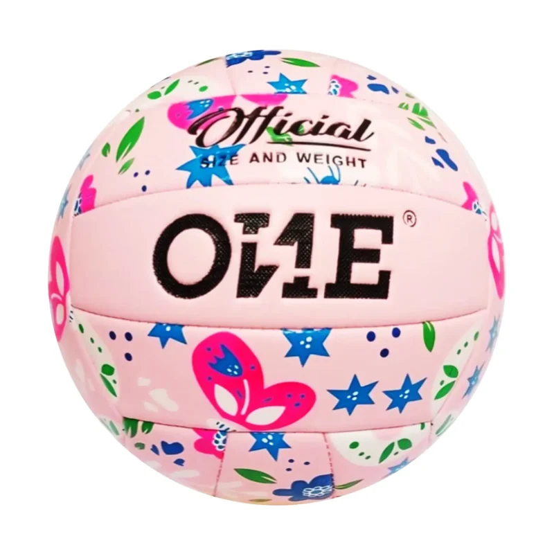 PELOTA PARA VÓLEY TALLA #5 TEXTURA SUAVE FLORES ONE - Imagen 8