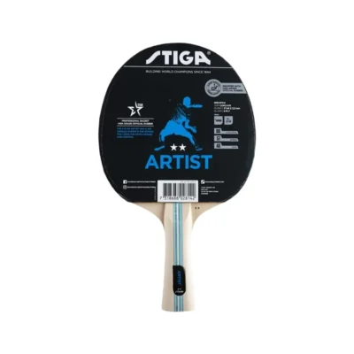 PALETA RAQUETA PARA MESA DE PING PONG 2 ESTRELLAS ARTIST STIGA 
