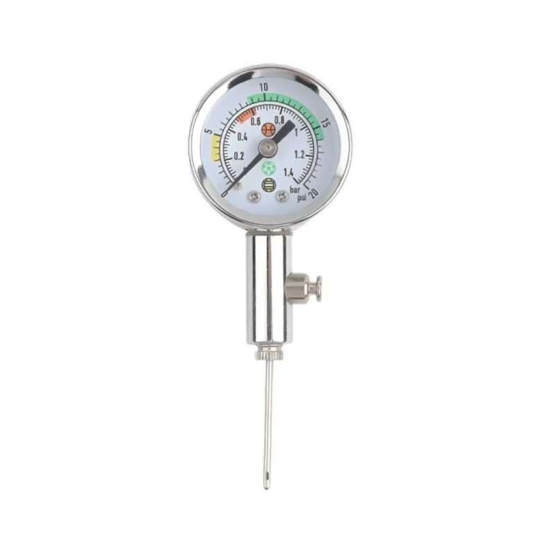 MEDIDOR DE AIRE TIPO RELOJ BARÓMETRO DE BALÓN CON VÁLVULA DE LIBERACIÓN DE AIRE PORTÁTIL SHOWGOL - Imagen 3