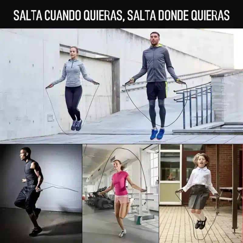 SALTA SOGA CON CONTADOR ELECTRÓNICO PARA ENTRENAMIENTO - 3 METROS - Imagen 11